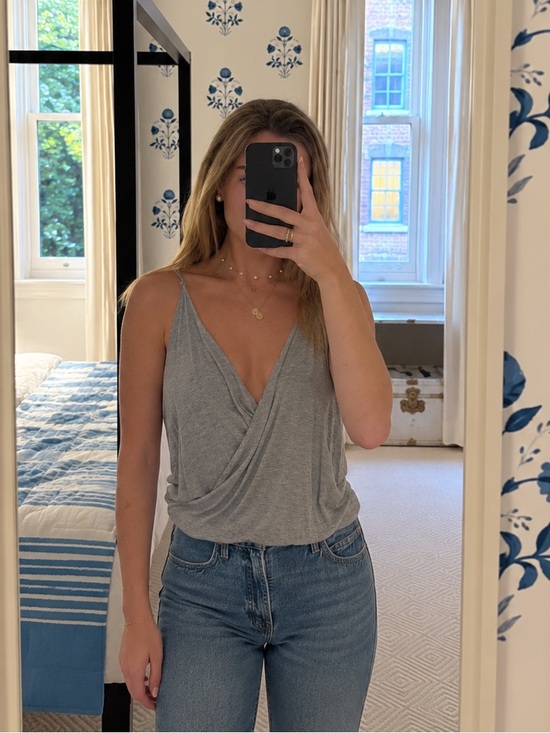 Chaser Tops - Chaser Draped Surplice Cami